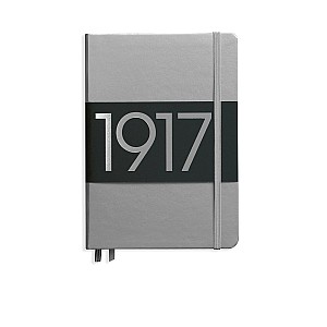 Leuchtturm1917 100th Anniversary Metallic Limited Edition Zilver Notitieboek Medium A5