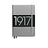 Leuchtturm1917 100th Anniversary Metallic Limited Edition Silver Notebook Medium A5
