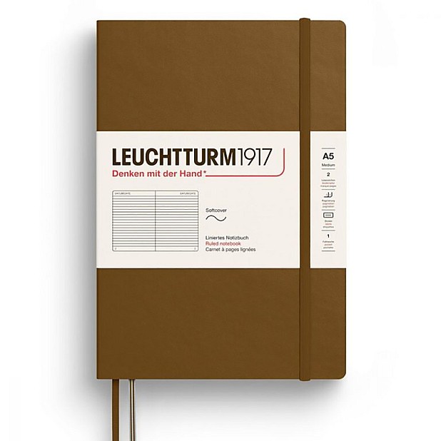 Leuchtturm1917 Notitieboek Medium A5 Spice Brown