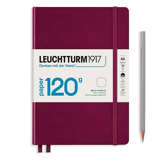 Leuchtturm1917 120G Edition Notietieboek Medium A5 Port Red