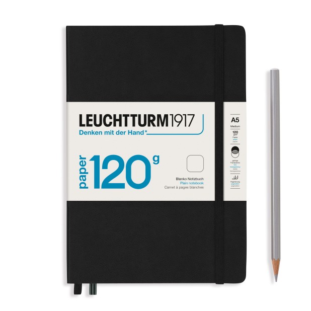 Leuchtturm1917 120G Edition Notietieboek Medium A5 Black