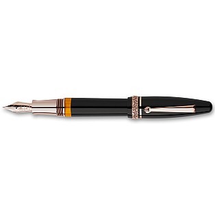 Maiora Ogiva Golden Age Black RGT Fountain pen Caneta de Tinta Permanente