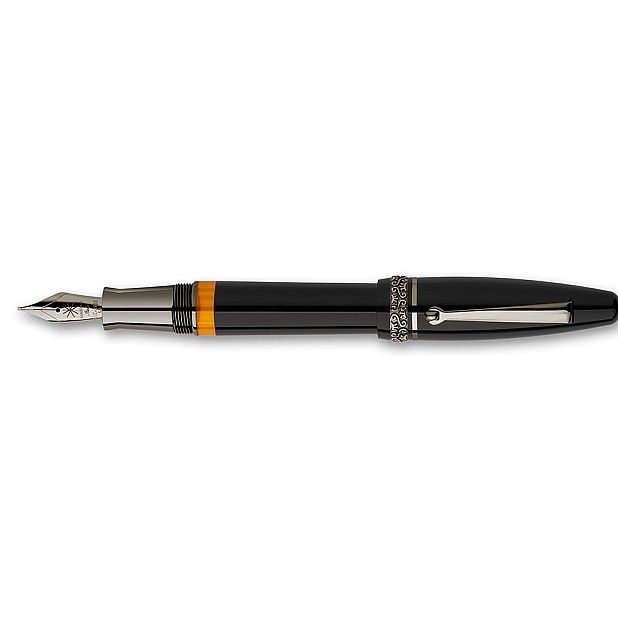 Maiora Ogiva Golden Age Black RT Fountain pen Caneta de Tinta Permanente
