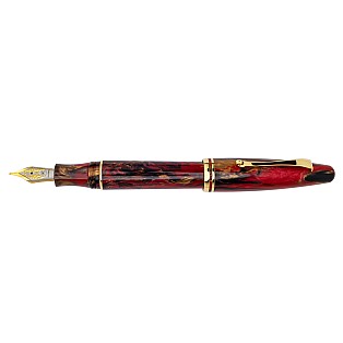 Maiora Ultra Ogiva Golden Rule Piston Fountain pen