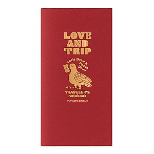 Traveler's Company Refill Regular Love and Trip LE Notebook
