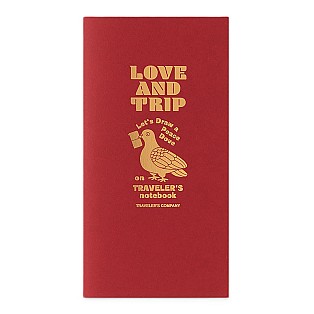 Traveler's Company Vulling Regular Love and Trip LE  Notitieboek