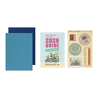 Traveler's Company Refill Passport 2026 Diary Weekly Notebook