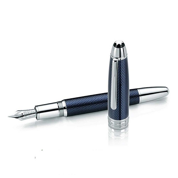 Montblanc Meisterstück Solitaire Blue Hour Le Grand Fountain pen