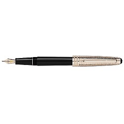 Montblanc Meisterstück Solitaire Doué Geometry Champagne Gold Classique Fountain pen