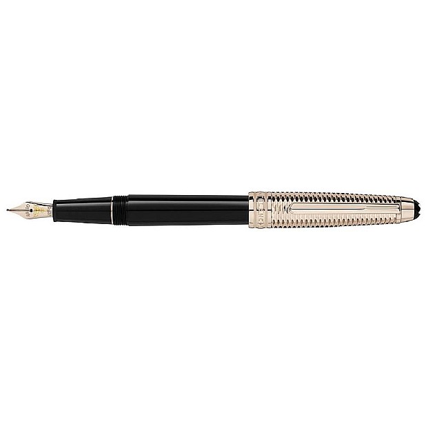 Montblanc Meisterstück Solitaire Doué Geometry Champagne Gold Classique Fountain pen
