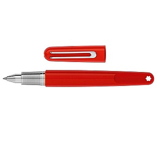 Montblanc M (RED) Designed by Marc Newson Rollerball