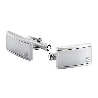 Montblanc Contemporary Collection Steel Abotoaduras