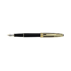 Montblanc Meisterstück Solitaire Gold & Black Doué Classique Fountain pen