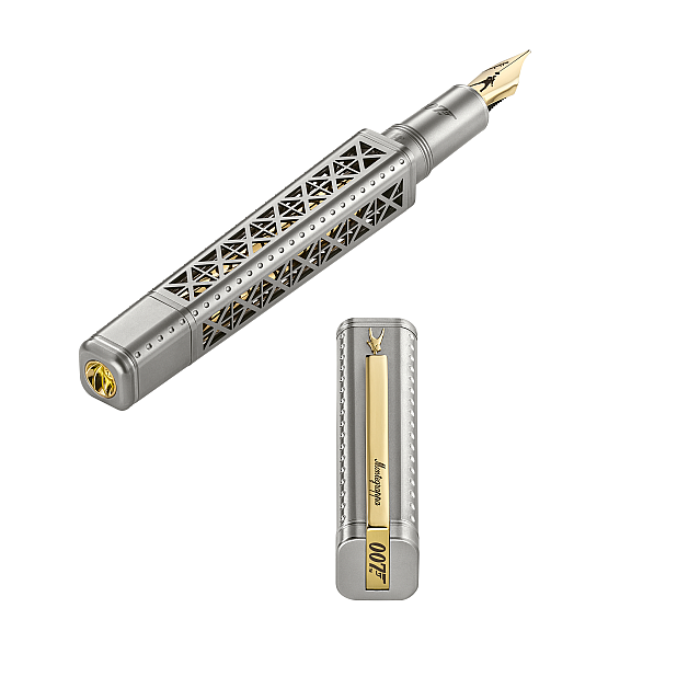 Montegrappa 007 A View To A Kill Limited Edition Plumo Estilográfica