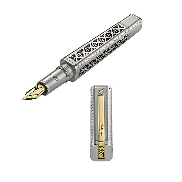 Montegrappa 007 A View To A Kill Limited Edition Plumo Estilográfica
