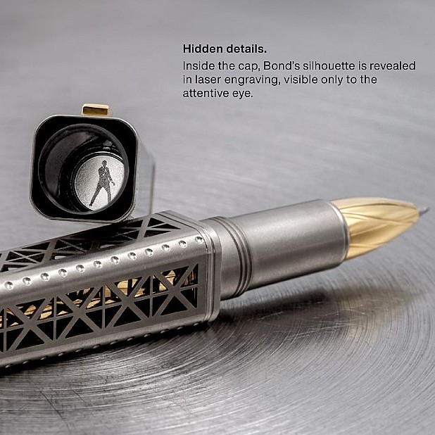 Montegrappa 007 A View To A Kill Limited Edition Plumo Estilográfica