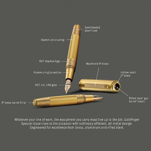 Montegrappa 007 Goldfinger Issue Open Edition Rollerball