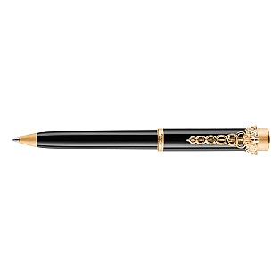 Montegrappa Zero Caduceus Yellow Gold Balpen