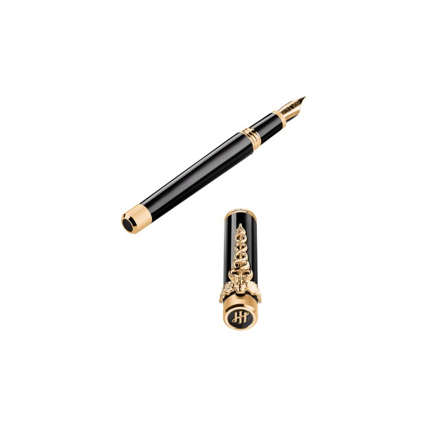 Montegrappa Zero Caduceus Yellow Gold Fountain pen