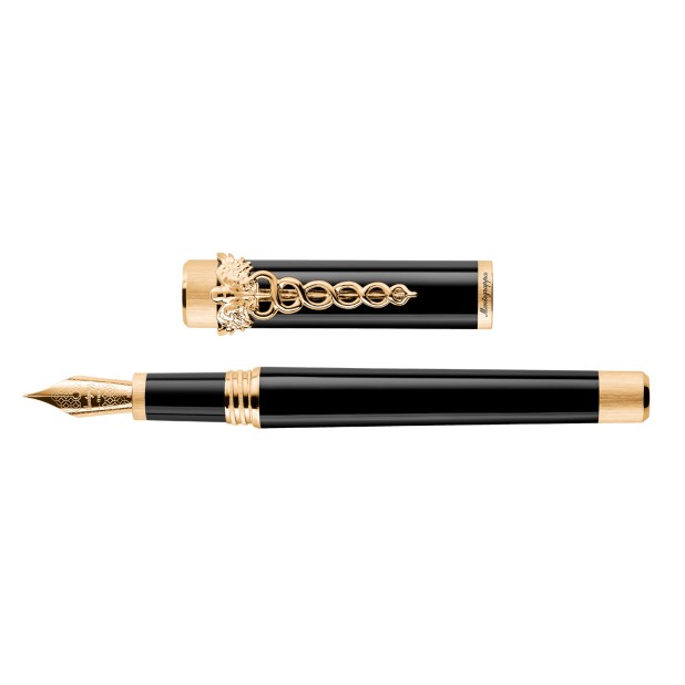 Montegrappa Zero Caduceus Yellow Gold Fountain pen