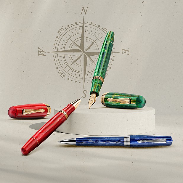 Montegrappa Elmo 02 Ventorum Favonius Cartridge Fountain pen