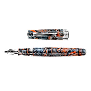 Pluma Estilográfica Montegrappa Elmo 02 Croda Rossa
