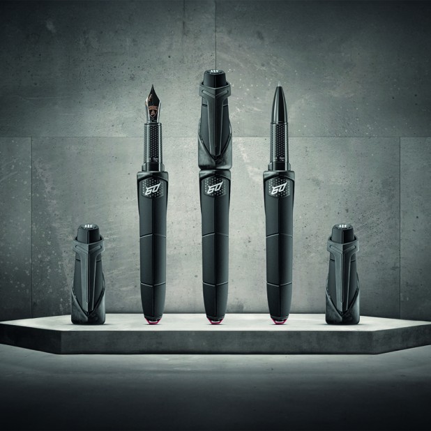 Montegrappa Automobili Lamborghini 60° Nero Noctis Rollerball
