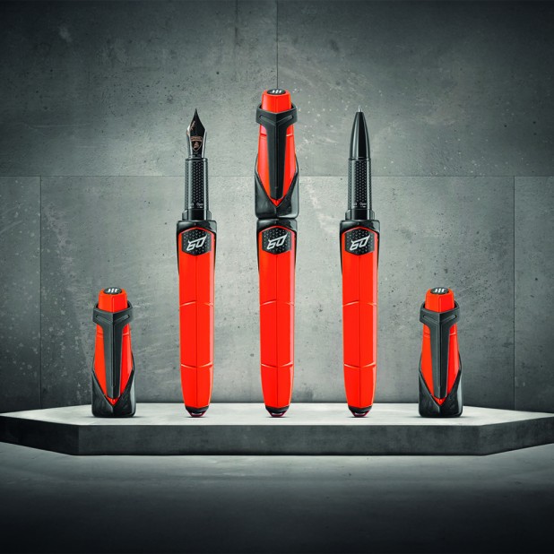 Montegrappa Automobili Lamborghini 60° Arancio Apodis Rollerball
