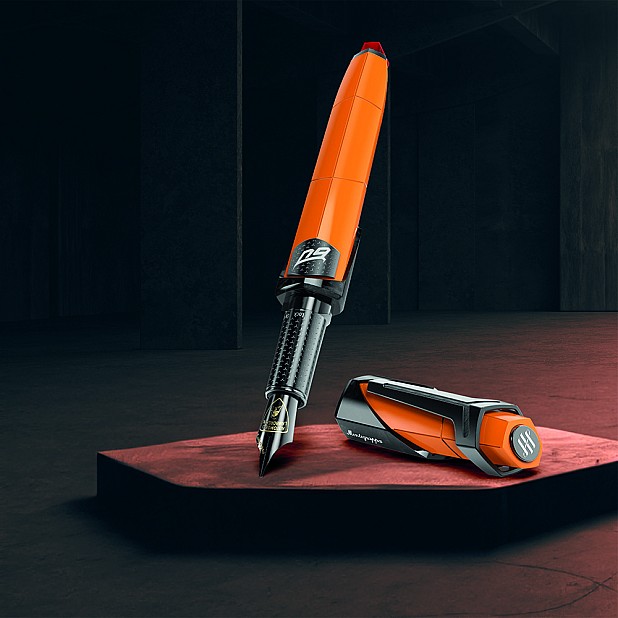 Montegrappa Automobili Lamborghini 60° Arancio Apodis Füllfederhalter