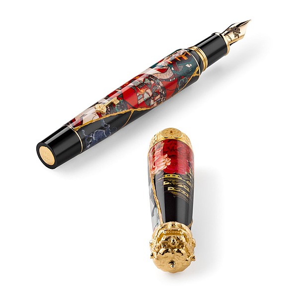 Montegrappa Bijo-To-Yaju by Tomita Kazuhiko LE Caneta de tinta permanente