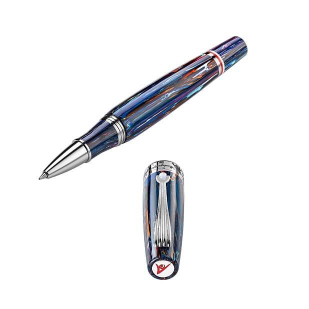 Montegrappa Prince Albert II of Monaco Foundation: I colori dell'Oceano Rollerball