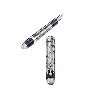 Montegrappa Prince Albert II of Monaco Foundation: Ocean Collection Plumo Estilográfica
