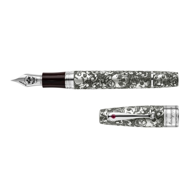 Montegrappa Skulls and Roses Füllfederhalter