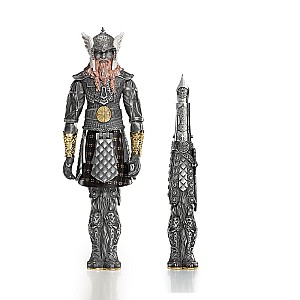 Montegrappa Viking Sterling Silver Caneta de Tinta Permanente