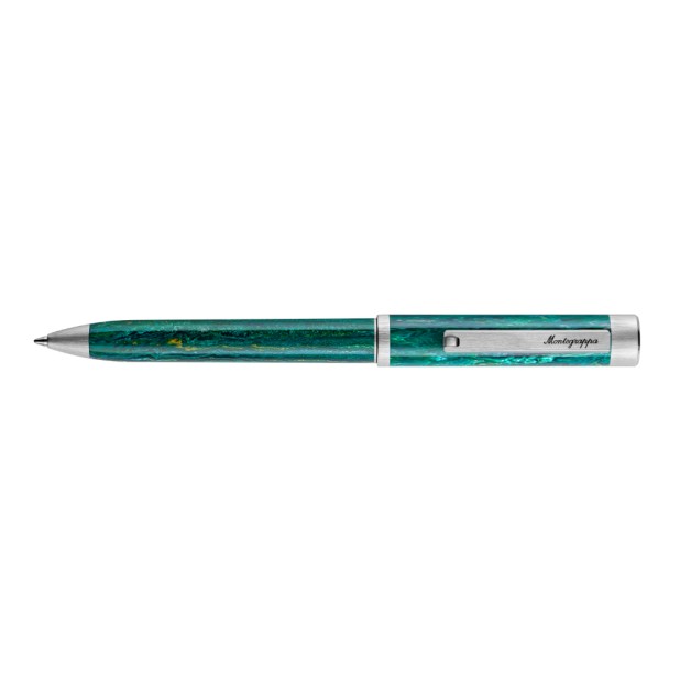 Bolígrafo Montegrappa Zero Zodiac Sagittarius Palladium