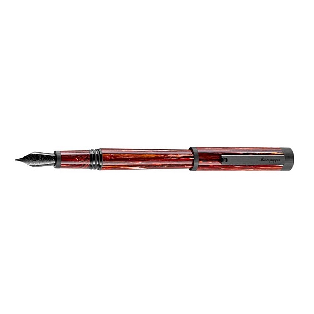 Montegrappa Zero Zodiac Scorpio Ultra Zwarte Vulpen