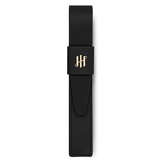 Montegrappa Pen Pouch Series Black GT Leather Pen Pouch (Single)