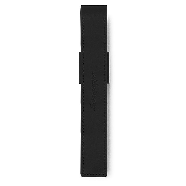 Montegrappa Pen Pouch Series Black ST Leather Stifteetui (Einzeln)