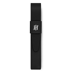 Montegrappa Pen Pouch Series Black ST Leather Estuche para Bolígrafos (Único)
