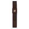 Montegrappa Pen Pouch Series Dark Brown GT Leather Pen Pouch (Single)