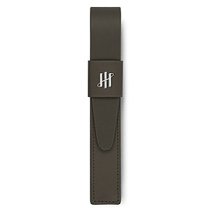 Montegrappa Pen Pouch Series Green ST Leather Estuche para Bolígrafos (Único)