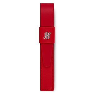 Montegrappa Pen Pouch Series Red ST Leather Estuche para Bolígrafos (Único)