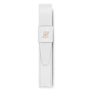 Montegrappa Pen Pouch Series White GT Leather Estuche para Bolígrafos (Único)