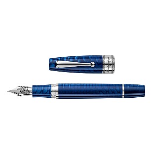 Montegrappa Regal Year Of The Dragon Indigo Blue LE Fountain Pen