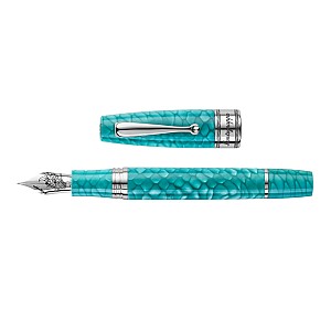 Montegrappa Regal Year Of The Dragon Laguna Blue LE Vulpen