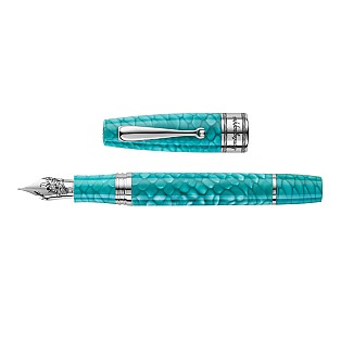 Montegrappa Regal Year Of The Dragon Laguna Blue LE Fountain Pen