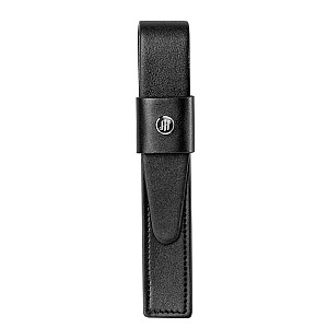 Montegrappa Signet Series Black Leather Estuche para Bolígrafos (Único)