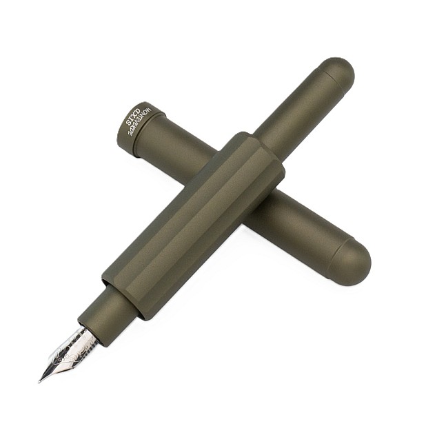 Monteverde Axis Matte Olive Green Fountain Pen