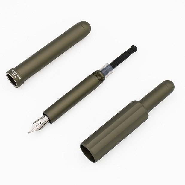 Monteverde Axis Matte Olive Green Fountain Pen