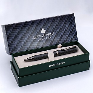 Monteverde Innova Matte Carbon Fiber Gunmetal Bolígrafo